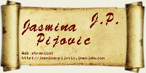 Jasmina Pijović vizit kartica